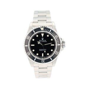 Rolex Submariner 14060 40mm Black Luminous Dial Rotatable Bezel w/ Black Insert